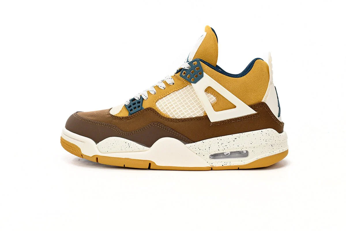 Air Jordan 4 Cacao Wow Brown White - DEEPREPS
