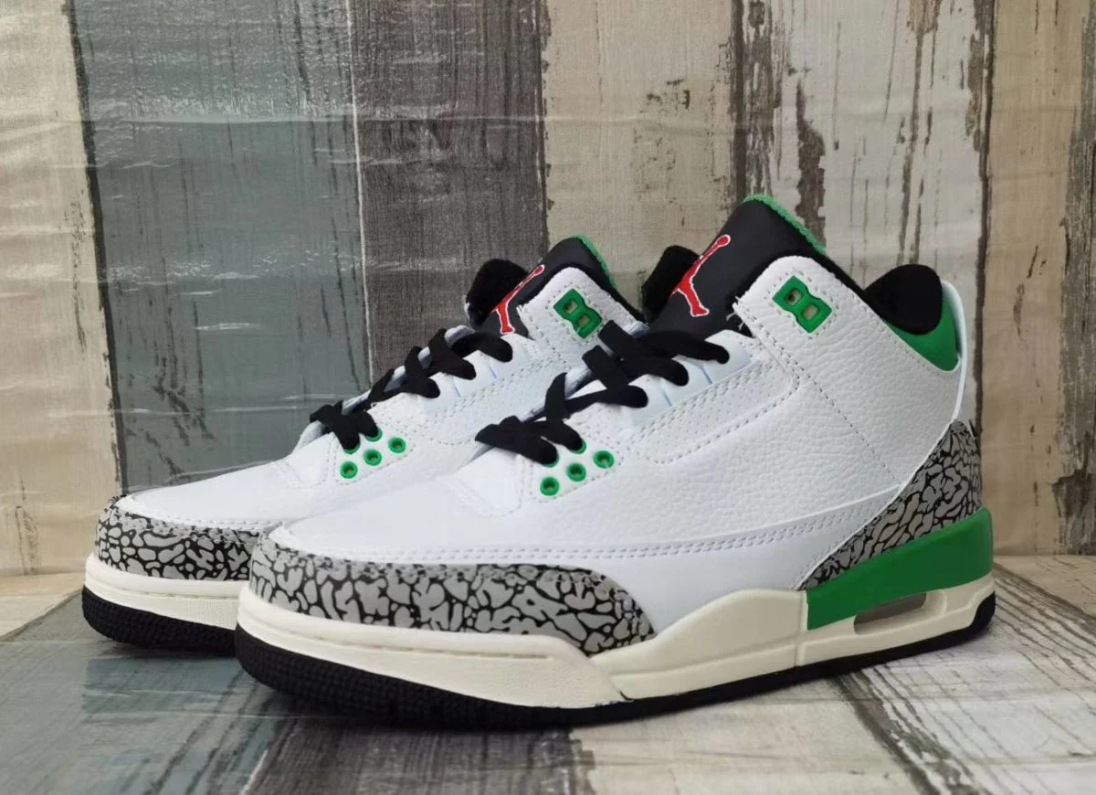JORDAN 3 x LUCKY GREEN - DEEPREPS