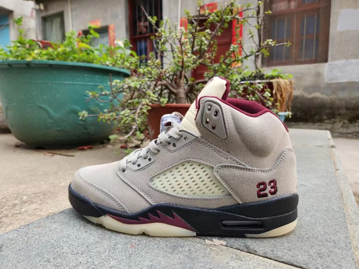 Air Jordan 5 'Burgundy - DEEPREPS