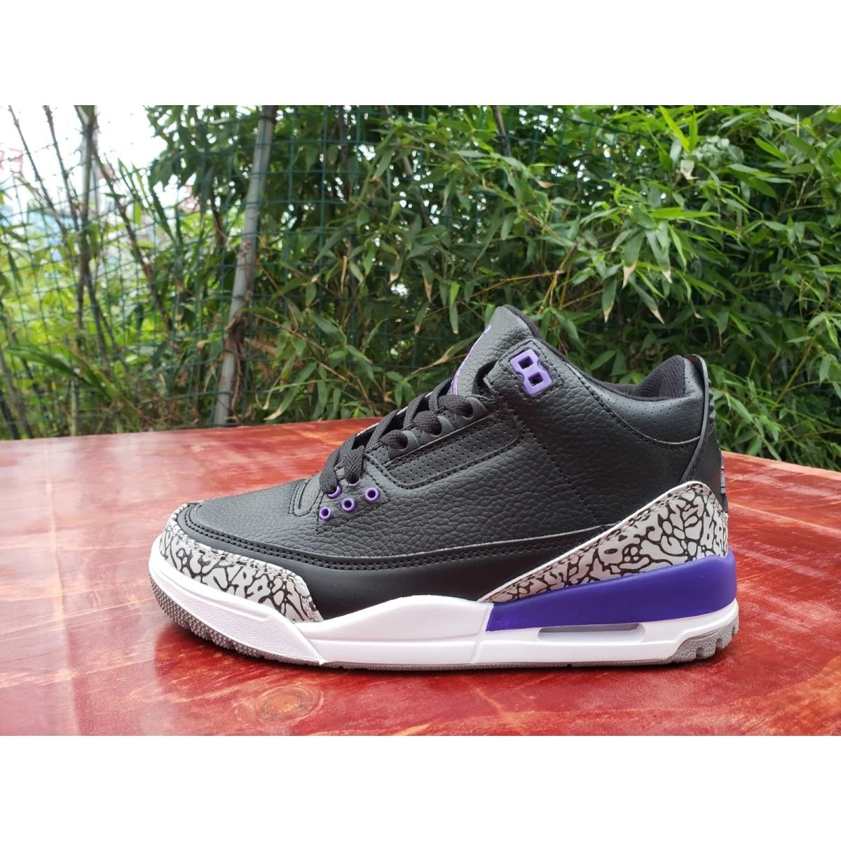 JORDAN 3 RETRO x BLACK COURT PURPLE - DEEPREPS