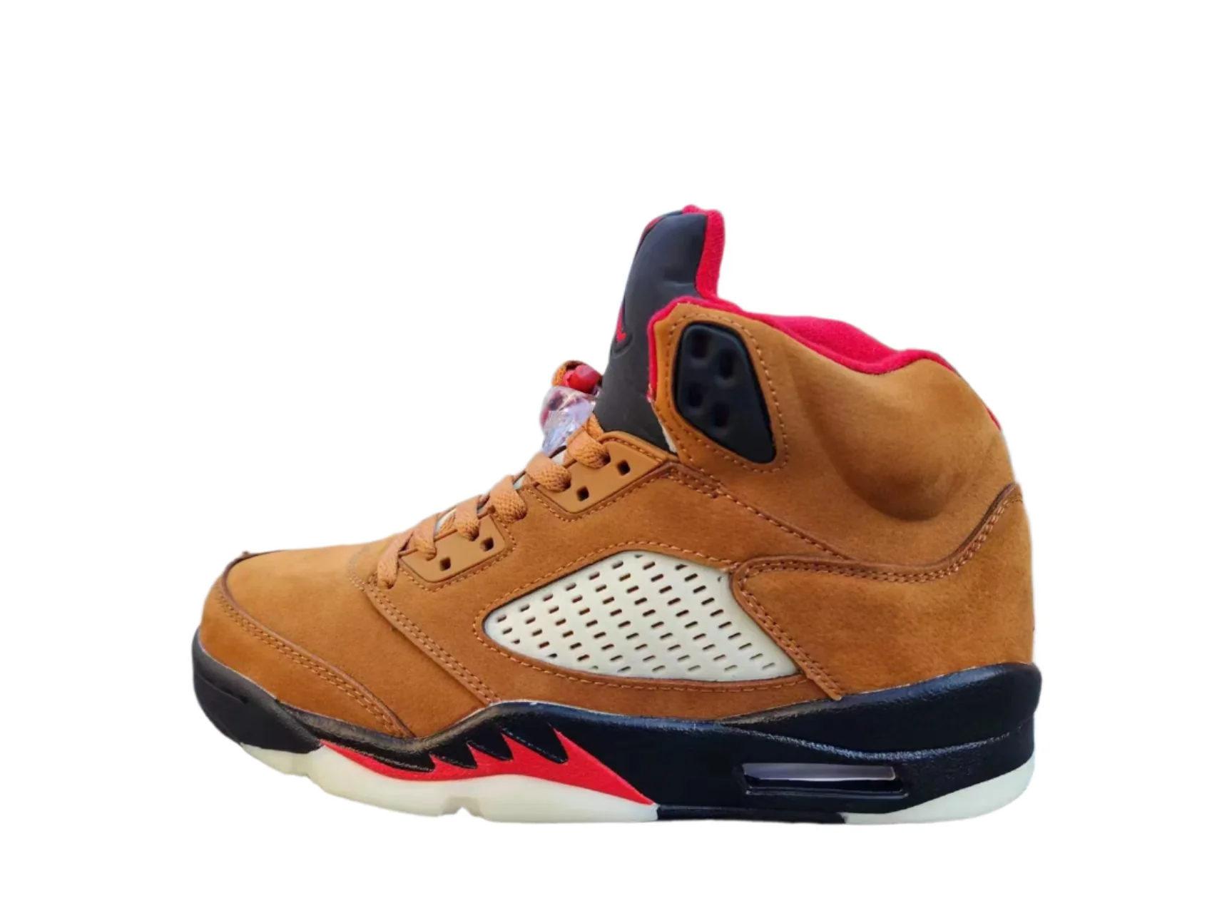 Jordan 5 RED and TAN - DEEPREPS