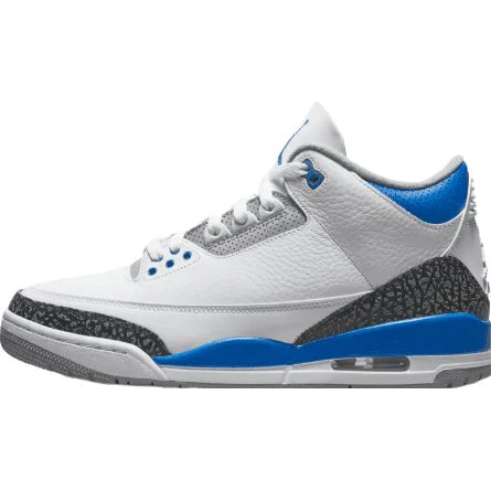 JORDAN 3 RETRO x RACER BLUE - DEEPREPS