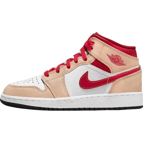 JORDAN 1 MID x LIGHT CURRY CARDINAL - DEEPREPS