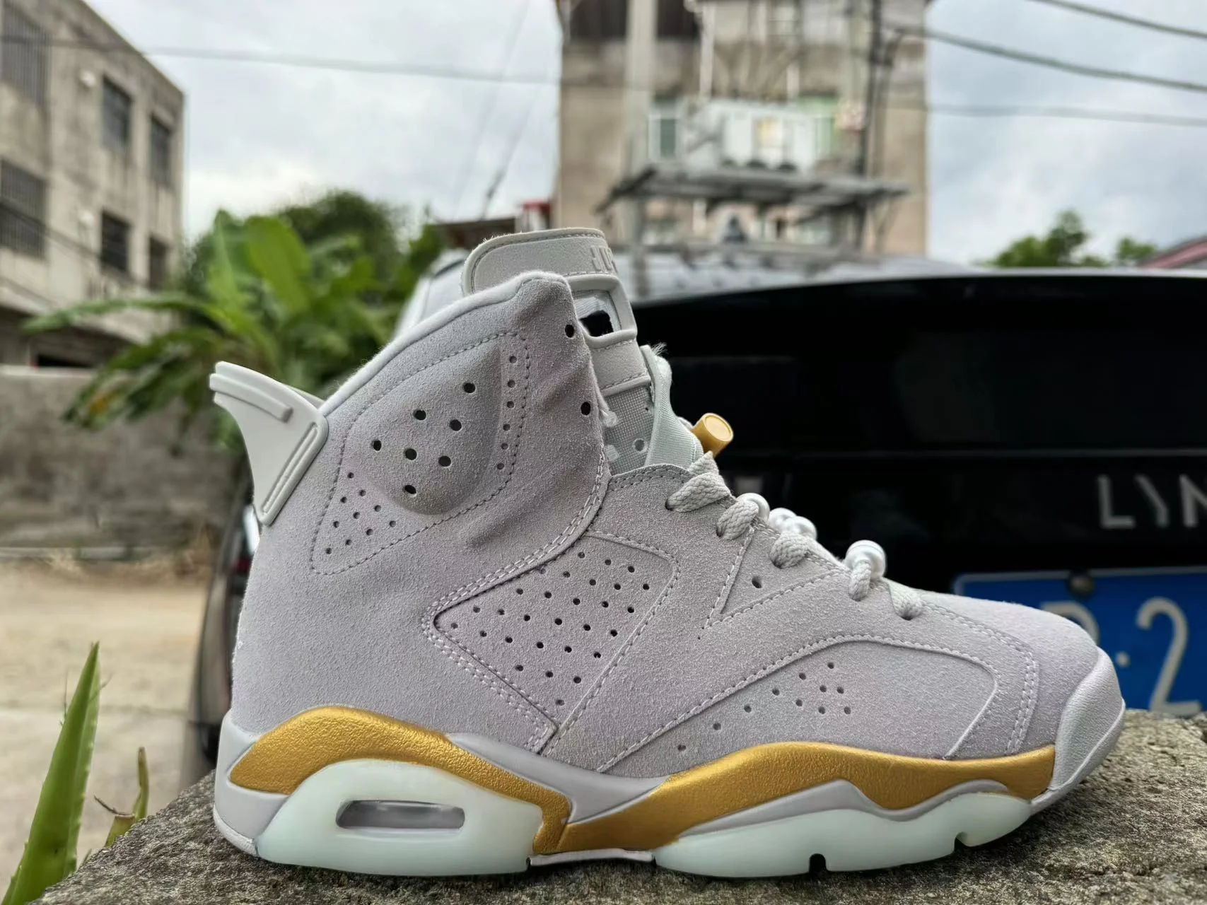 Jordan 6 Gold Hoops - DEEPREPS