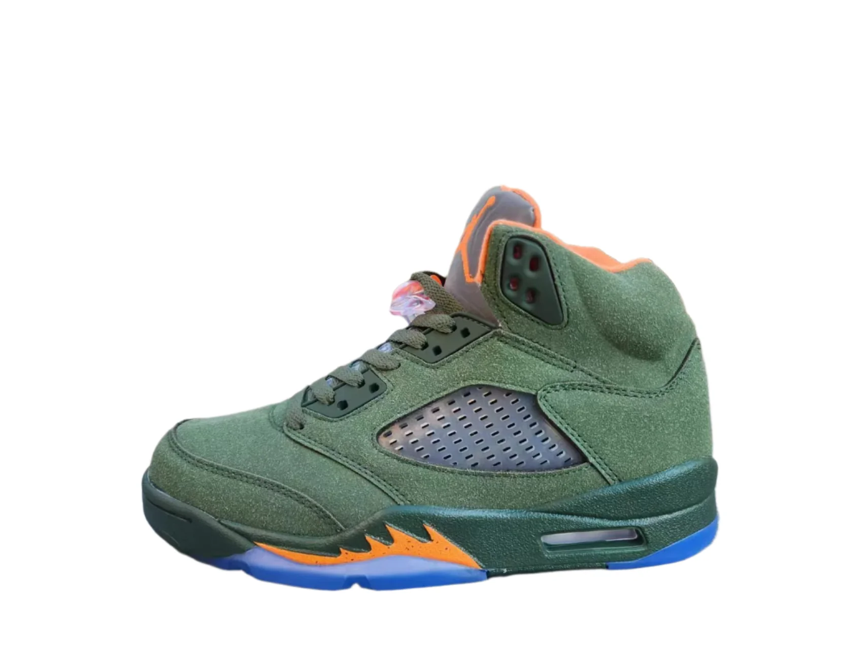 Jordan 5 green and orange - DEEPREPS