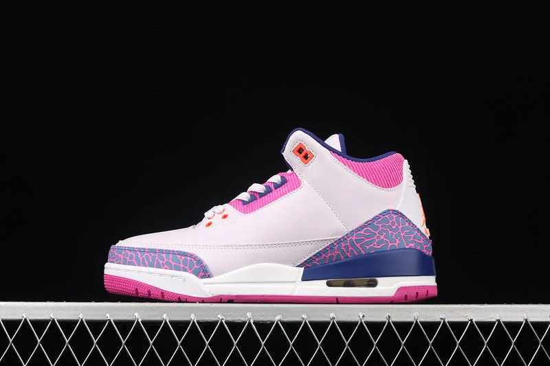 AIR JORDAN 3 RETRO GG BARELY GRAPE/HYPER CRIMSON/FIRE PINK - DEEPREPS