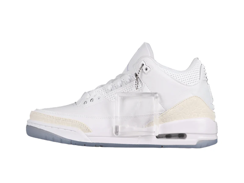 AIR JORDAN 3 RETRO PURE MONEY WHITE/WHITE-WHITE - DEEPREPS