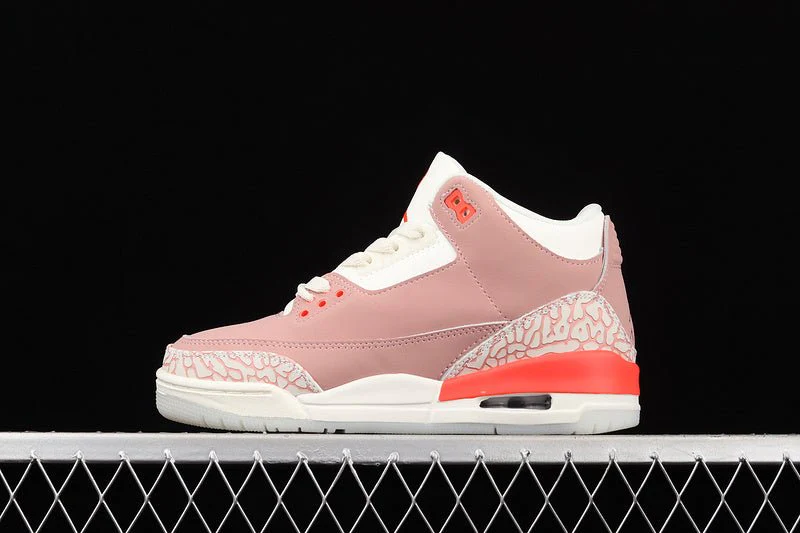 AIR JORDAN 3 RETRO SAIL/RUST PINK/WHITE/CRIMSON - DEEPREPS