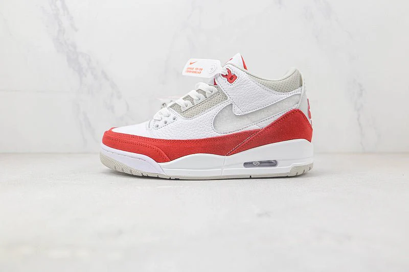 AIR JORDAN 3 RETRO TINKER WHITE/UNIVERSITY RED-NEUTRAL GREY - DEEPREPS