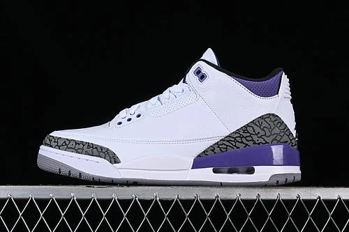 AIR JORDAN 3 PINE GREEN WHITE/BLACK/GREY/PURPLE - DEEPREPS