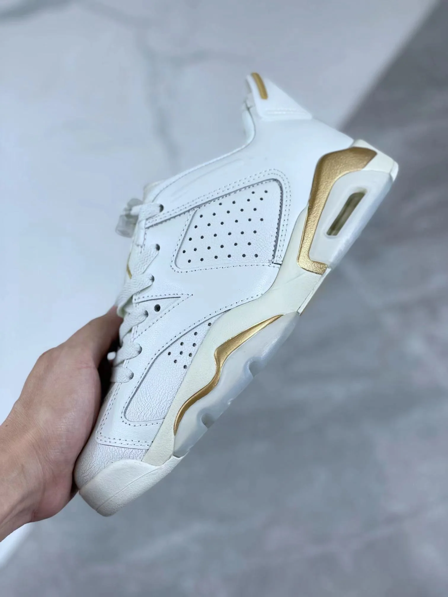Jordan 6 Low Metallic Gold - DEEPREPS
