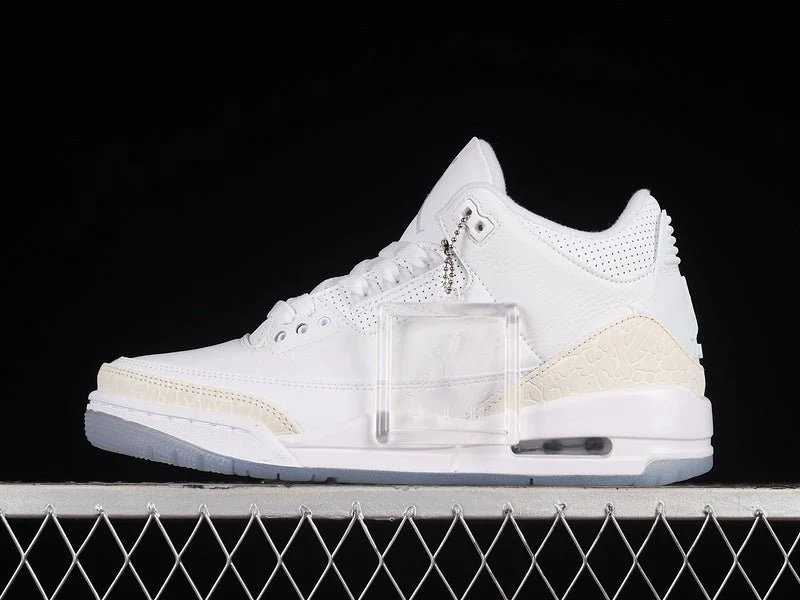 AIR JORDAN 3 RETRO PURE MONEY WHITE/WHITE-WHITE - DEEPREPS