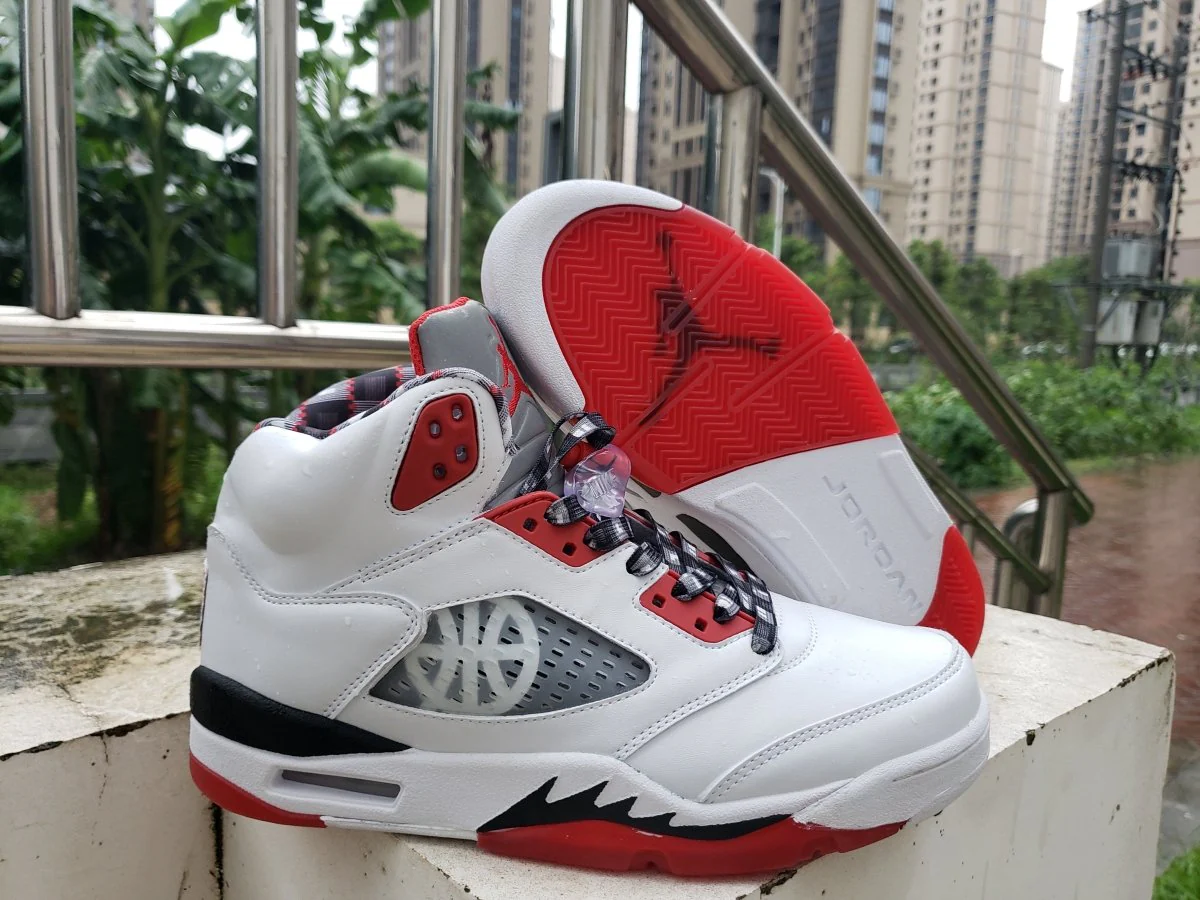 Air Jordan 5 Quai 54 White - DEEPREPS