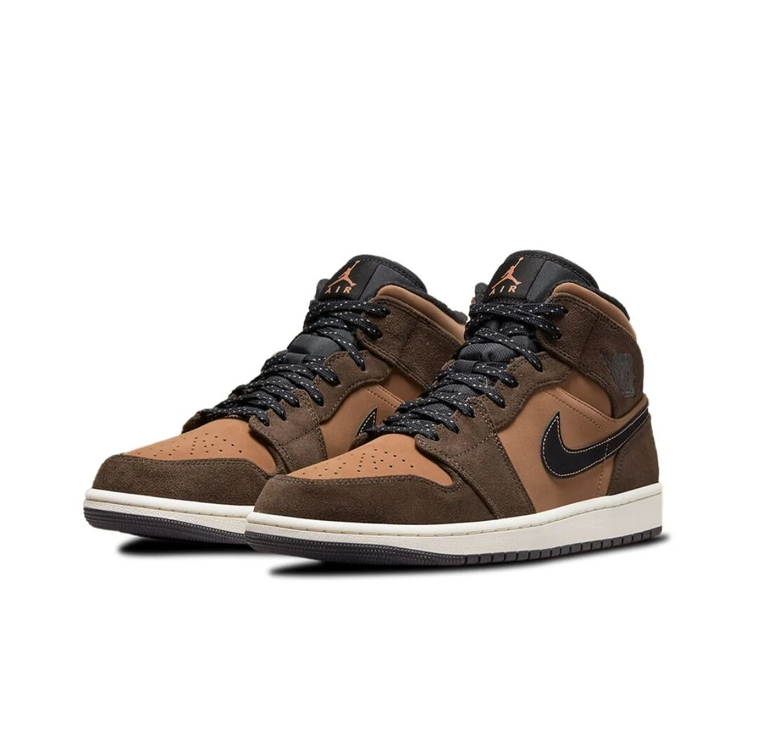 JORDAN 1 MID SE x DARK CHOCOLATE - DEEPREPS