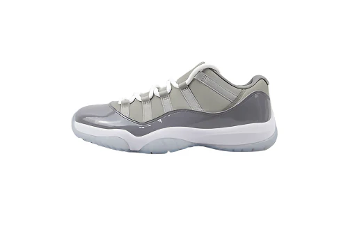 AIR JORDAN 11 RETRO LOW BG MEDIUM GREY/WHITE-GUNSMOKE - DEEPREPS