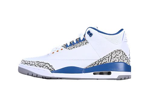 AIR JORDAN RETRO 3 WHITE/GREY/BLACK/BLUE - DEEPREPS