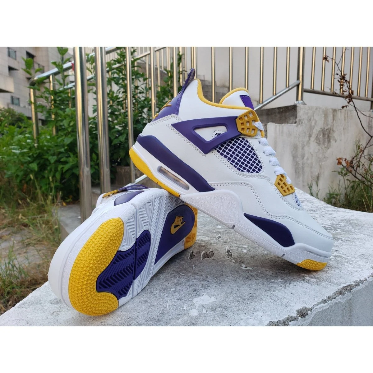 JORDAN 4 x LAKERS HOME - DEEPREPS