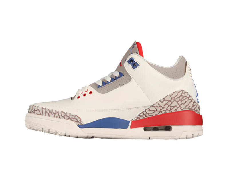AIR JORDAN 3 RETRO GS INTERNATIONAL FLIGHT SAIL/SPORT ROYAL-FIRE RED - DEEPREPS