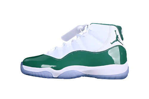 AIR JORDAN 11 RETRO WHITE/GREEN - DEEPREPS