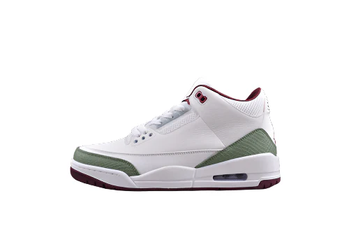 AIR JORDAN 3 RETRO YEAR OF THE DRAGON WHITE/GREEN/RED - DEEPREPS