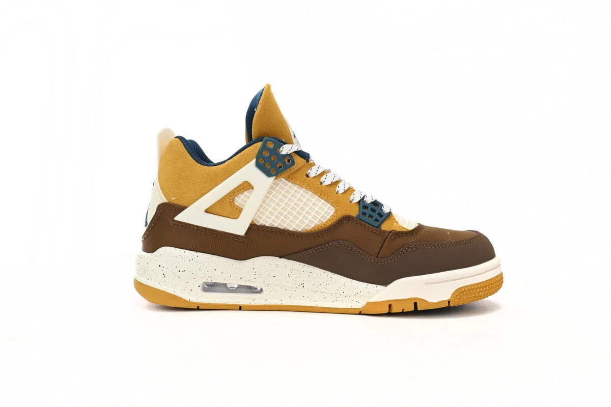 Air Jordan 4 Cacao Wow Brown White - DEEPREPS
