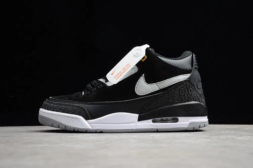 AIR JORDAN 3 TINKER BLACK/CEMENT GREY-METALLIC GOLD - DEEPREPS