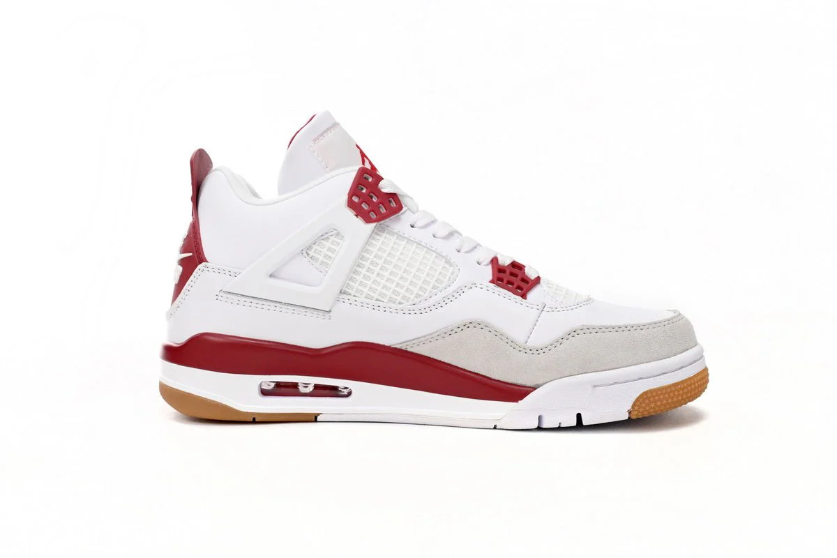 Air Jordan 4 White Red - DEEPREPS