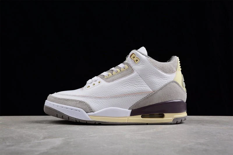 AIR JORDAN 3 RETRO SP RAISED BY WOMEN WHITE/MEDIUM GREY/VIOLET ORE - DEEPREPS