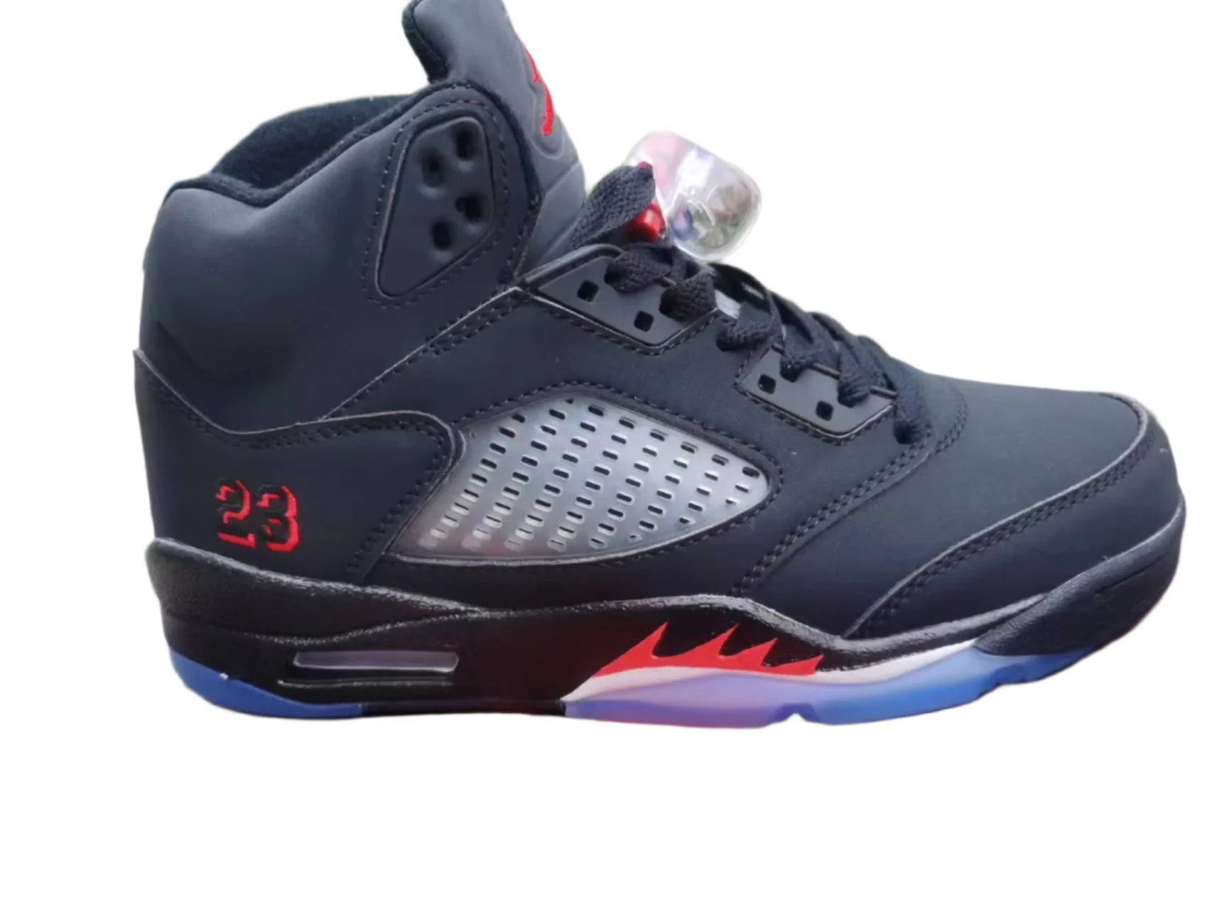 Jordan 5 Black and Red - DEEPREPS
