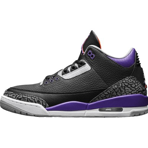 JORDAN 3 RETRO x BLACK COURT PURPLE - DEEPREPS