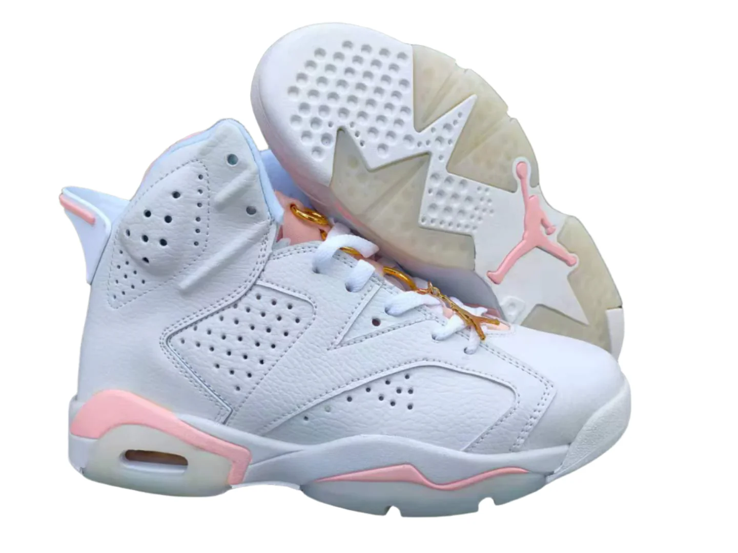 Jordan 6 Gold Hoops - DEEPREPS
