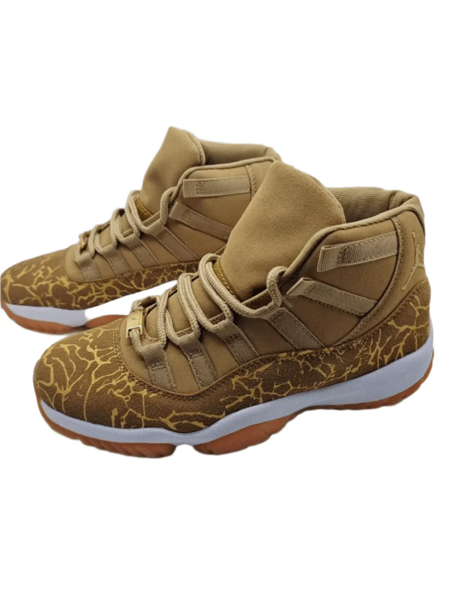 AIR JORDAN 11 Gold Olive - DEEPREPS