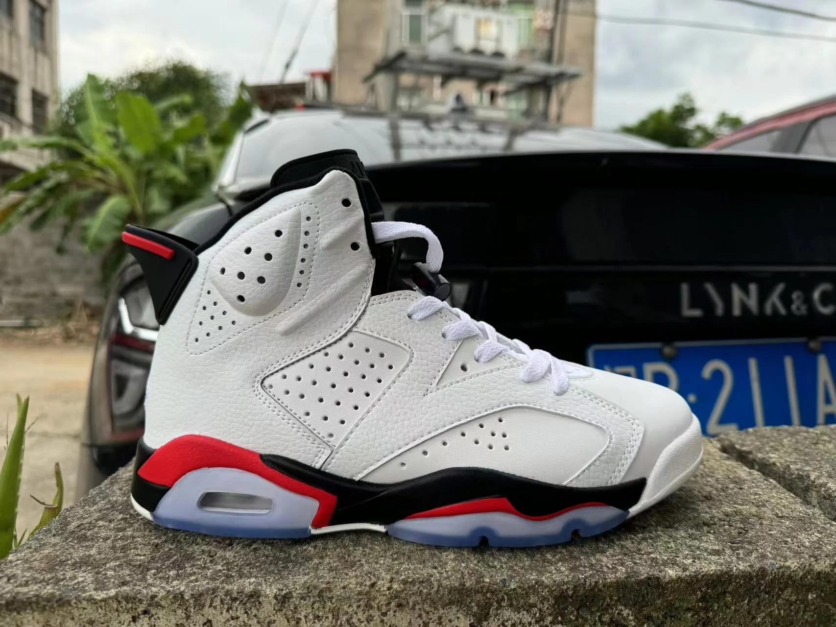 Jordan 6 White/Infrared - DEEPREPS