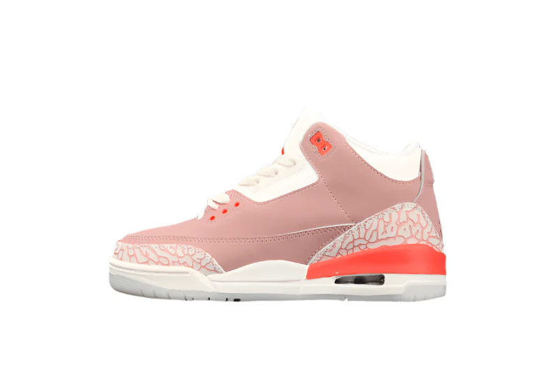 AIR JORDAN 3 RETRO SAIL/RUST PINK/WHITE/CRIMSON - DEEPREPS