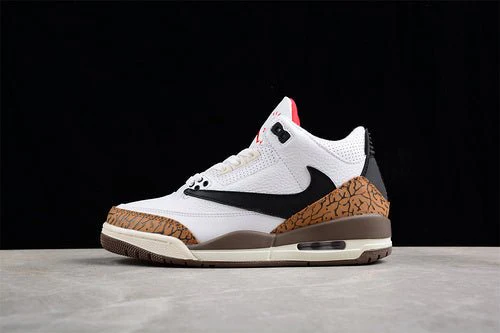 AIR JORDAN 3 RETRO HIGH OG AJ3 WHITE/BROWN/BLACK - DEEPREPS