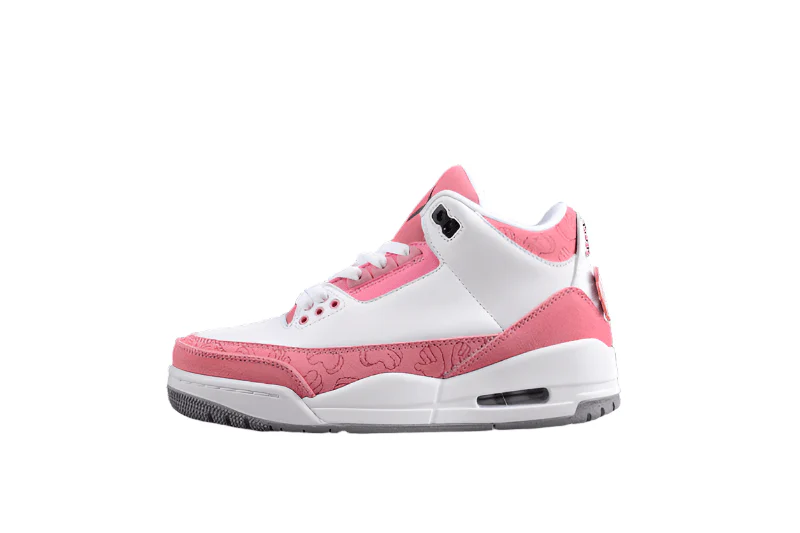 AIR JORDAN 3 RETRO WHITE/PINK - DEEPREPS