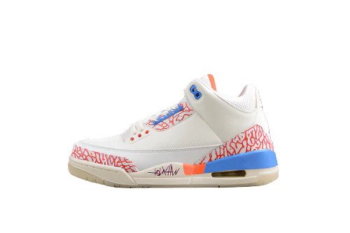 AIR JORDAN 3 MR TRIPLE DOUBLE PE WHITE/RED/BLUE - DEEPREPS