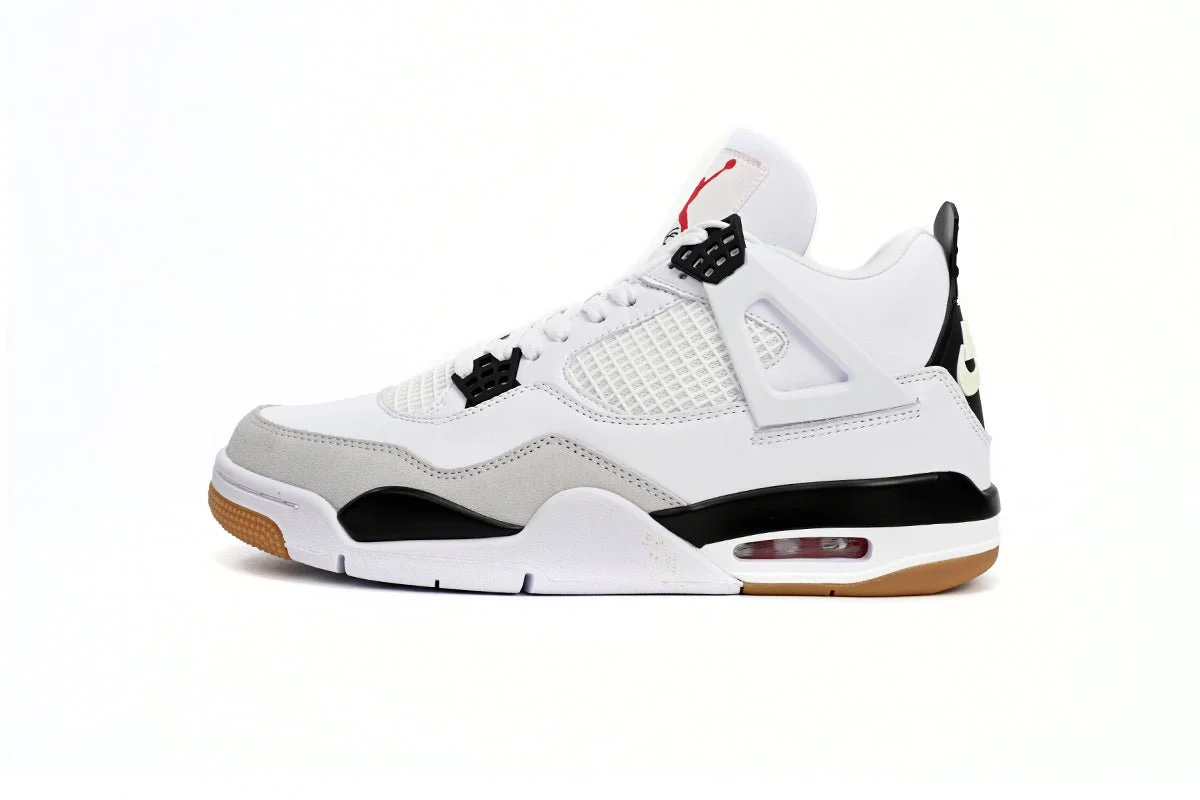 Air Jordan 4 White Black - DEEPREPS