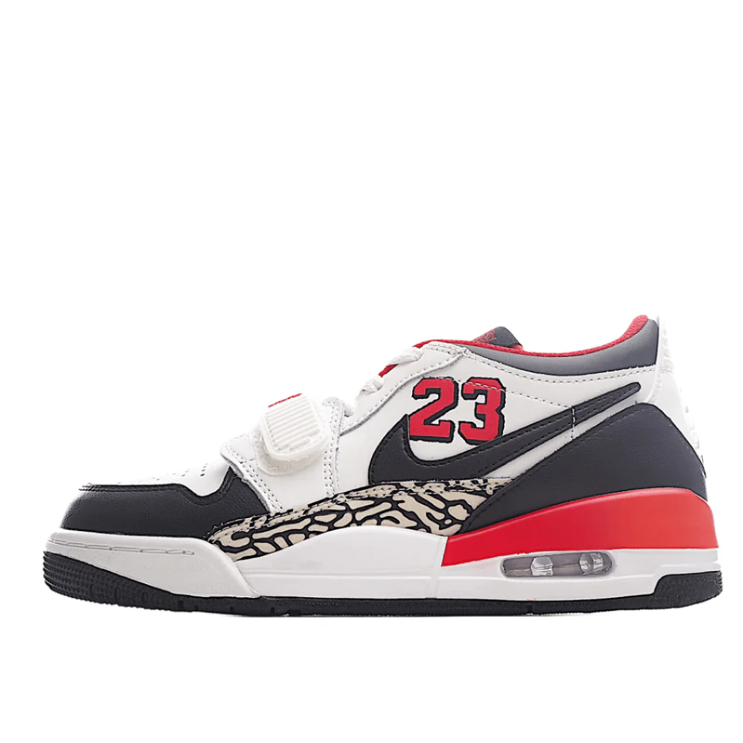 AIR JORDAN 11 White/Red/Black - DEEPREPS