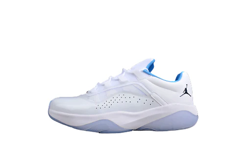 AIR JORDAN 11 CMFT LOW WHITE/WHITE/ARMORY NAVY - DEEPREPS