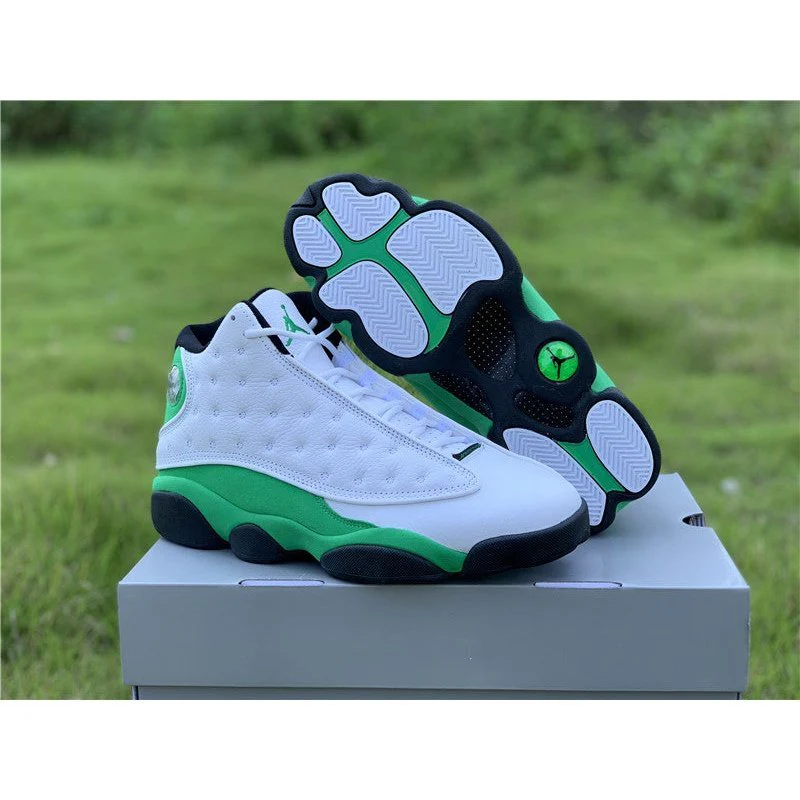 JORDAN 13 x WHITE LUCKY GREEN - DEEPREPS