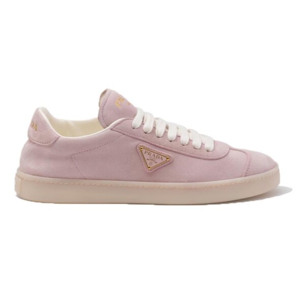 PRADA SUEDE SNEAKERS ALABASTER PINK – PRD081 - DEEPREPS