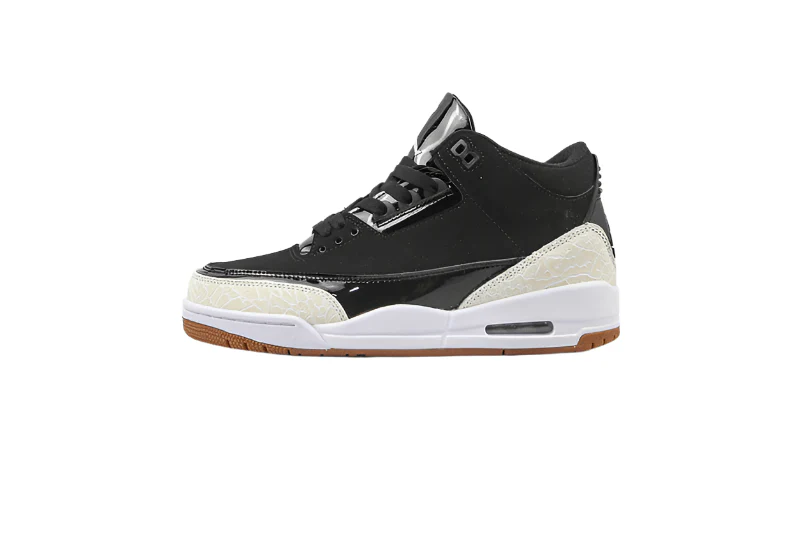 AIR JORDAN 3 RETRO BLACK/WHITE/BLACK - DEEPREPS