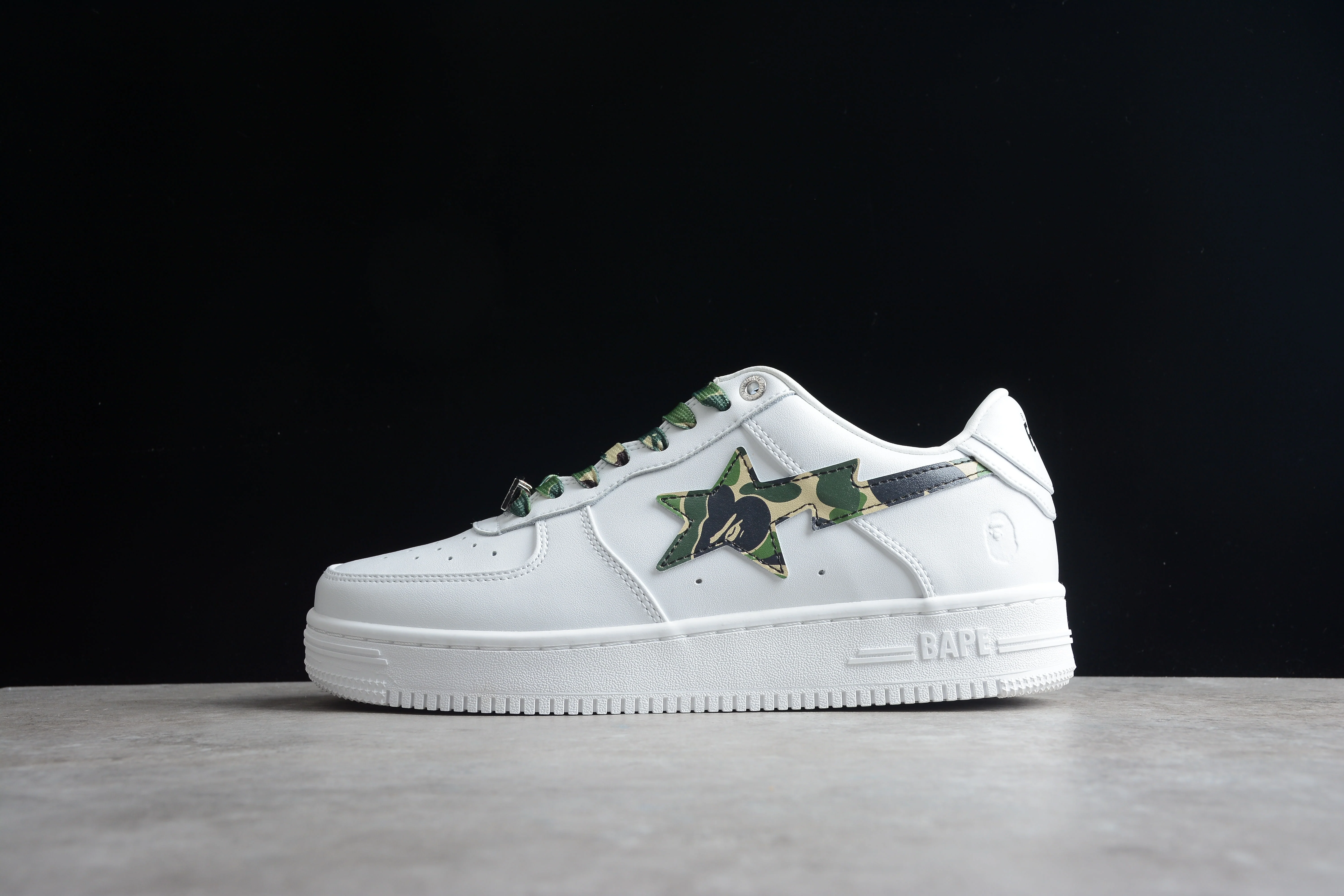 BAPE STA White Camo Edition Sneakers - DEEPREPS