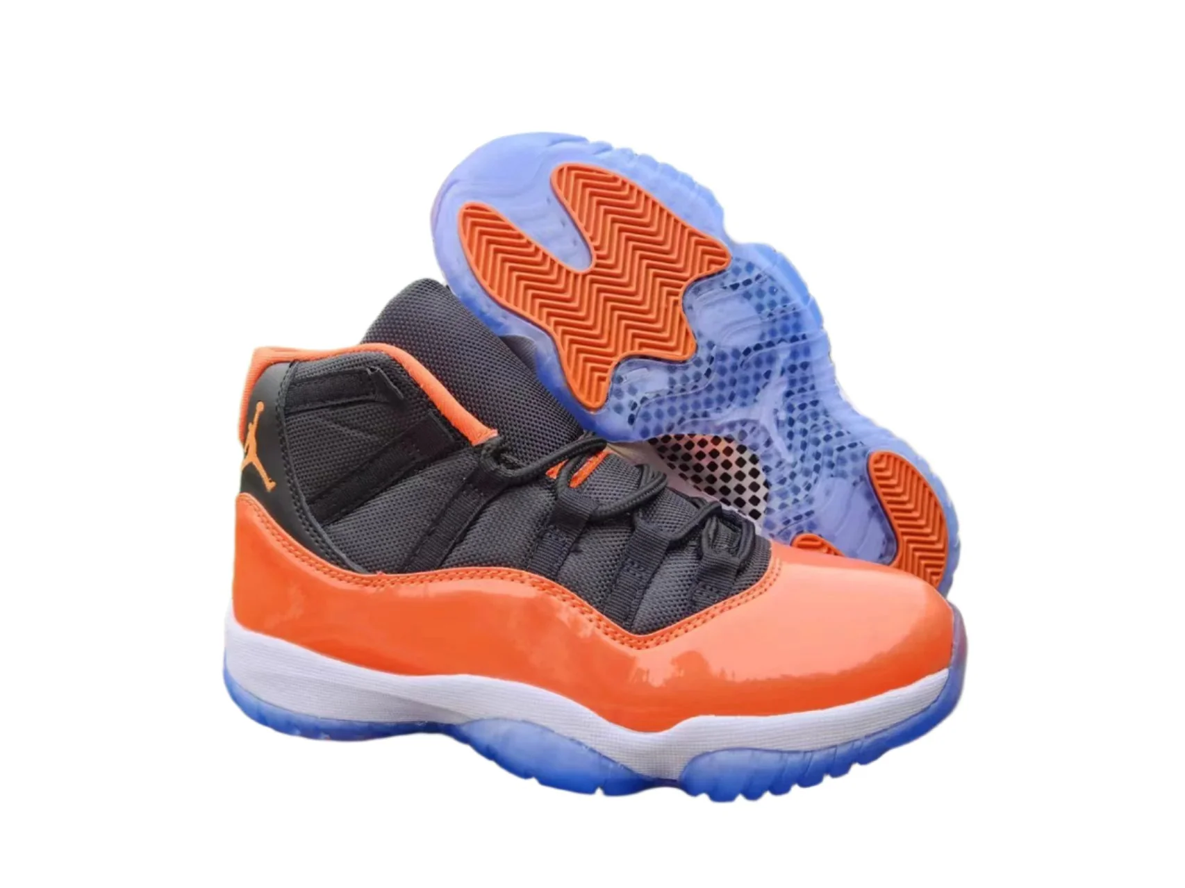 JORDAN 11 Orange and Black - DEEPREPS