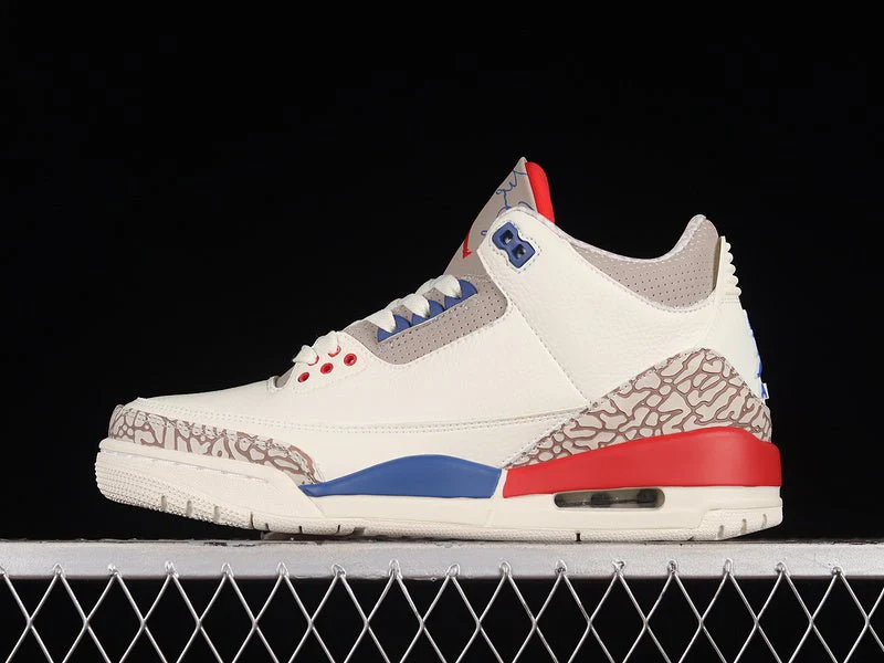 AIR JORDAN 3 RETRO GS INTERNATIONAL FLIGHT SAIL/SPORT ROYAL-FIRE RED - DEEPREPS