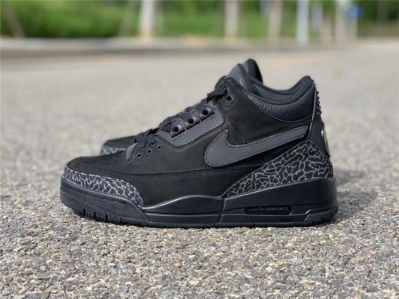 AIR JORDAN 3 TINKER BLACK CAT BLACK/BLACK/BLACK - DEEPREPS