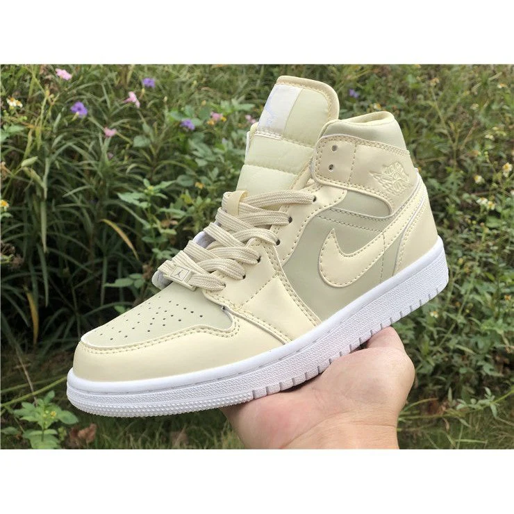 JORDAN 1 MID x GOOSE FEATHER YELLOW - DEEPREPS
