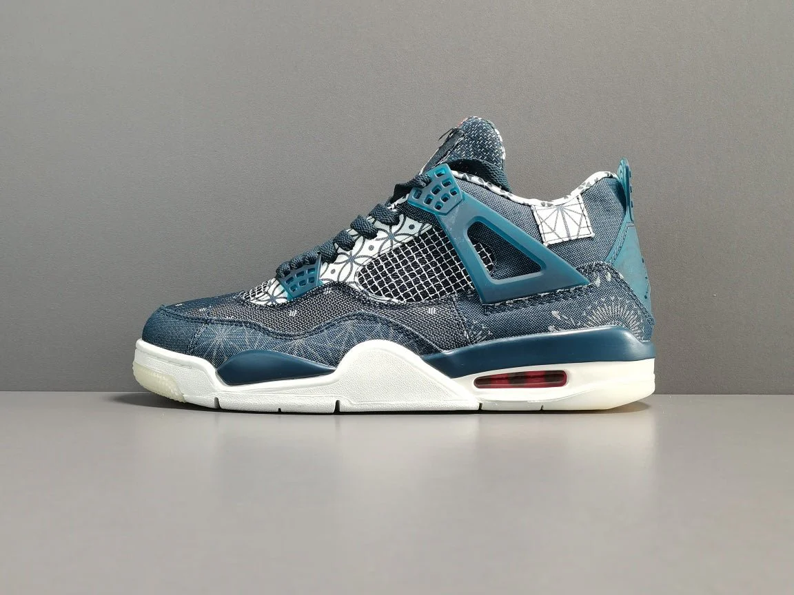 JORDAN 4 x SASHIKO - DEEPREPS