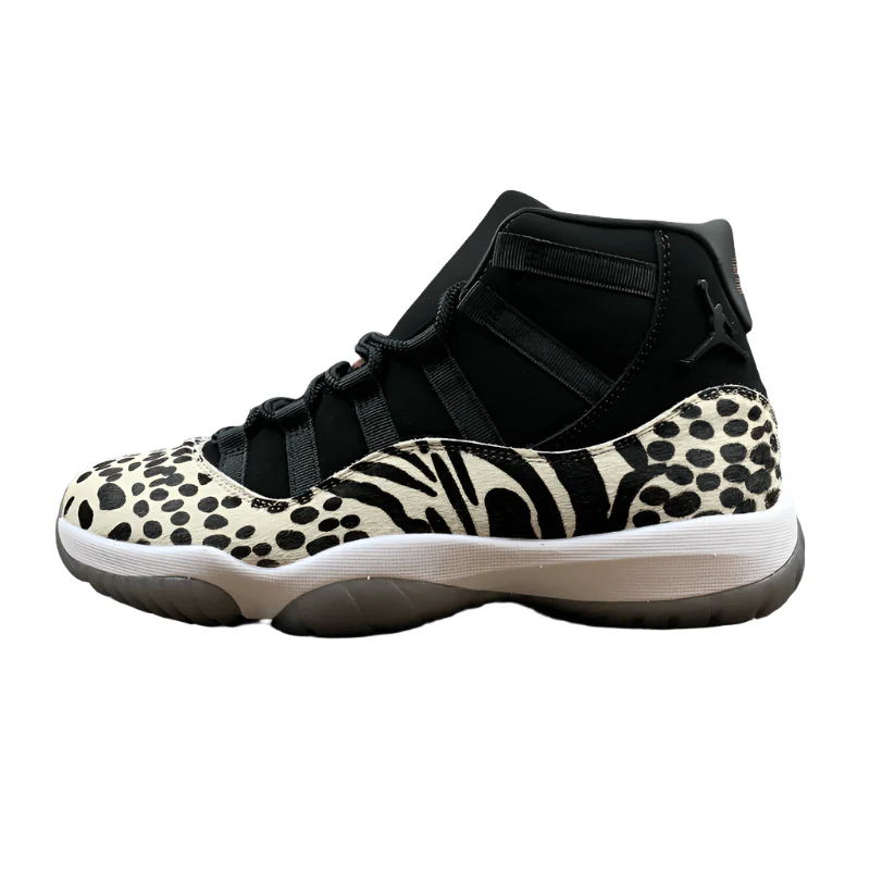 AIR JORDAN 11 RETRO ANIMAL INSTINCT BLACK/RED-SAIL-WHITE - DEEPREPS